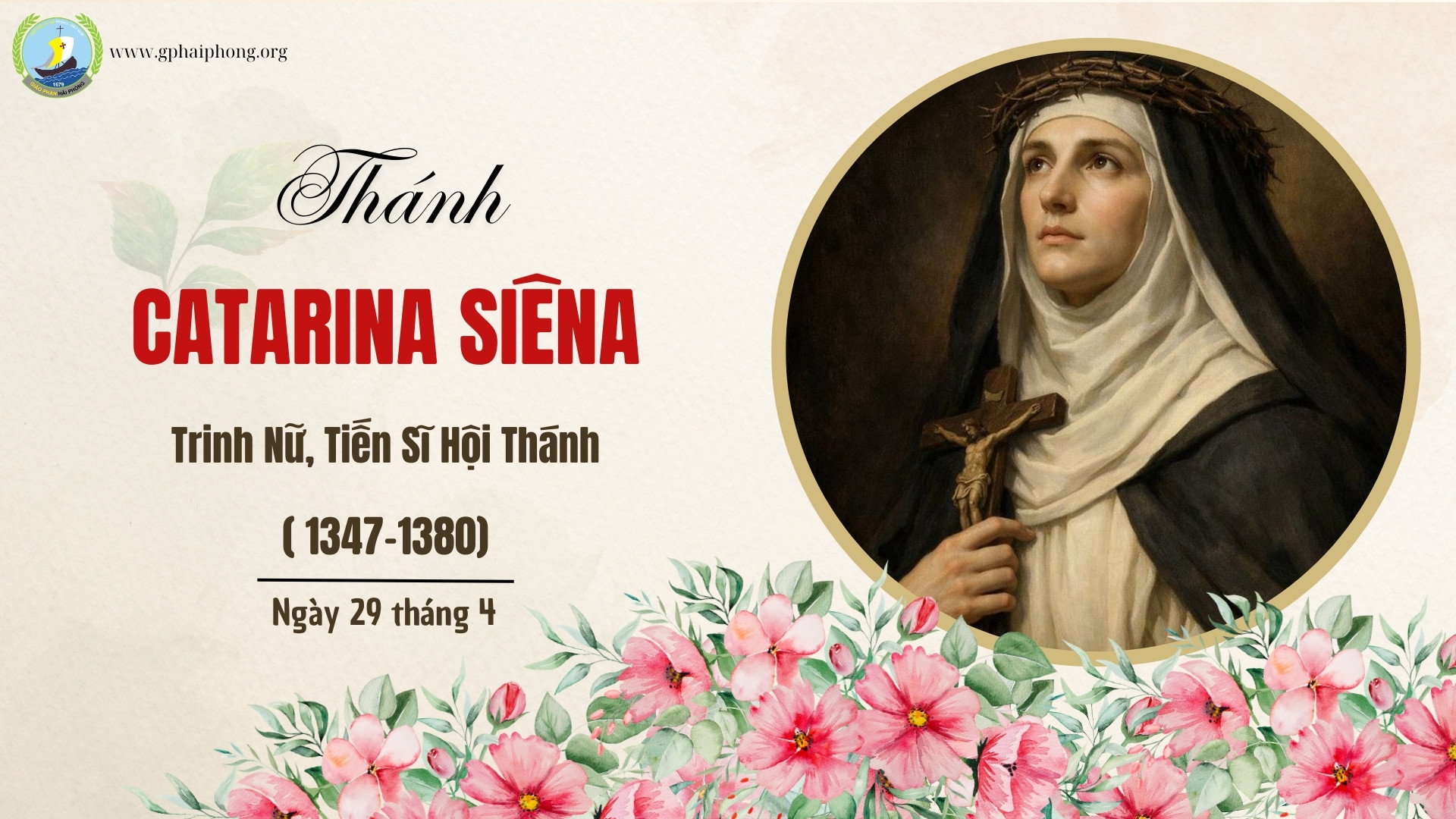 Thánh Catarina Thành Siêna Ðồng Trinh, Tiến Sĩ Hội Thánh (1347-1380)
